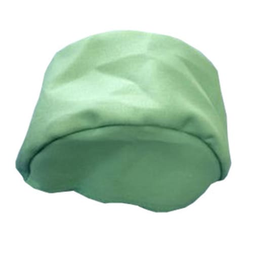 BEANIE,FR COTTON GREEN