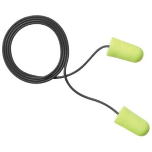 E-A-R Metal Detectable Yellow Neons Earplugs