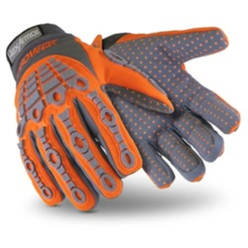 Chrome SLT Glove, A6 Cut And Back Of The Hand Protection, Dotted Palm