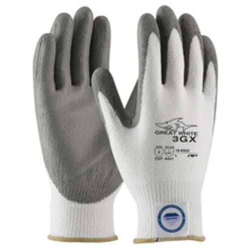 G-TEK 3GX GREAT WHITEDYNEEMA Diamond Blended Glove with PU Coated Palm