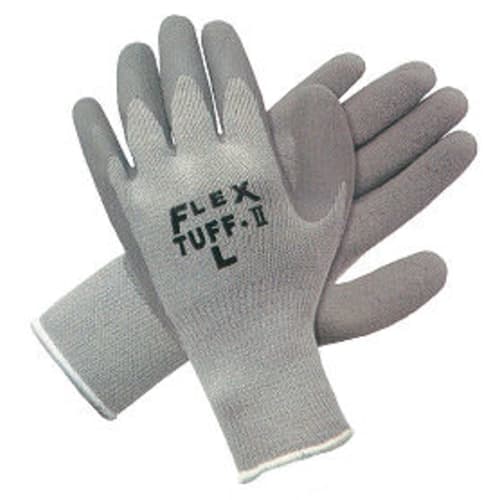 Latex-Dipped Work Gloves, Large