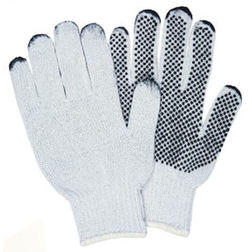 PVC-Coated String Knit Gloves