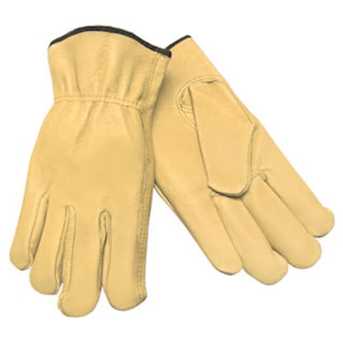 Pigskin Leather Work Gloves, Medium