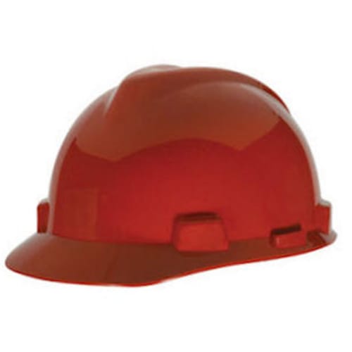 CAP,V-GARD SLOTTED RED