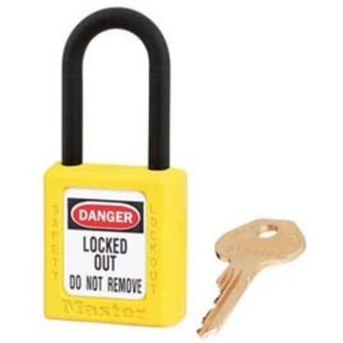 Yellow Safety Dielectric Padlock