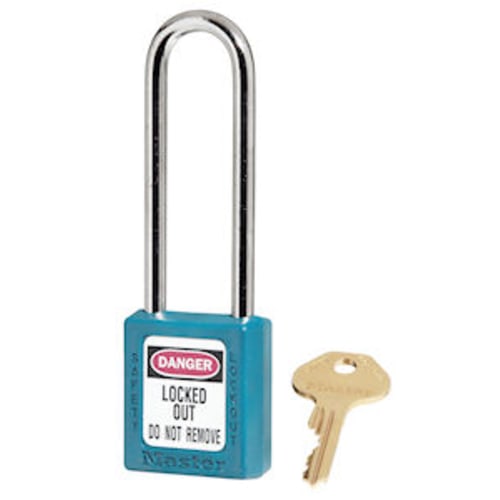 Teal Safety Padlock