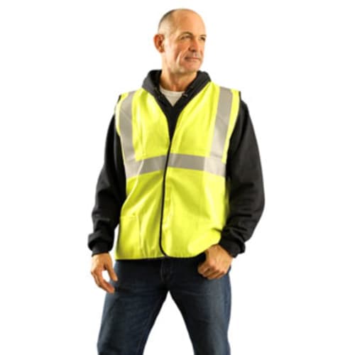 Classic Flame Resistant Dual Stripe Solid Vest