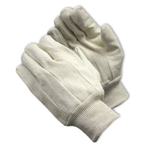 Cotton Canvas Single Palm Gloves