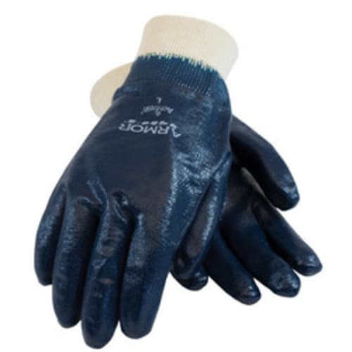 ArmorLite Lightweight Blue Nitrile Palm-Coated Gloves