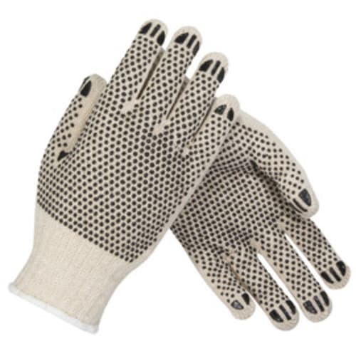 PVC-Coated String Knit Gloves