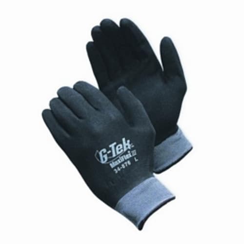 G-Tek Nitrile Coated Nylon Gloves, Coated Work Gloves