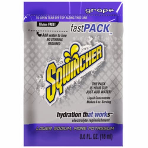 Sqwincher 159015302 - Grape - 1 Pouch (18 mL)