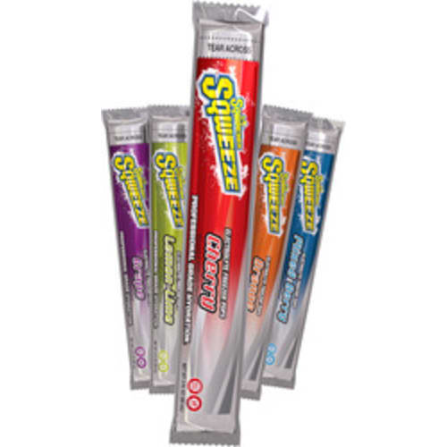 Sqweeze Freeze Pops, Assorted Flavors: Cherry, Grape, Lemon-Lime, Orange and Mixed Berry