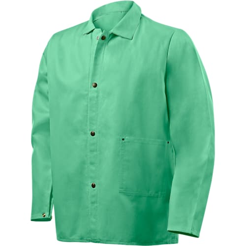 9 oz Flame Resistant Cotton Jacket, 30" Green