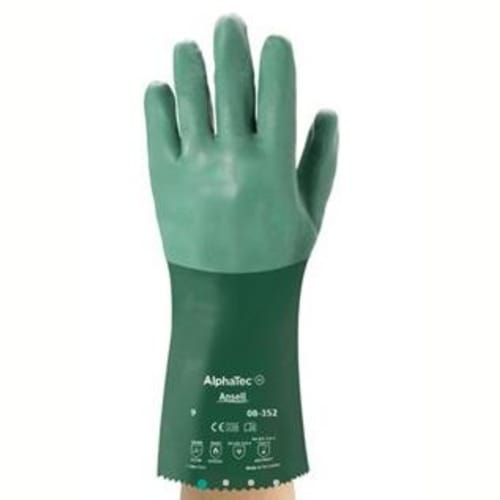 Chemical Resistant Work Gloves (Large - Size 9) - 8-352L