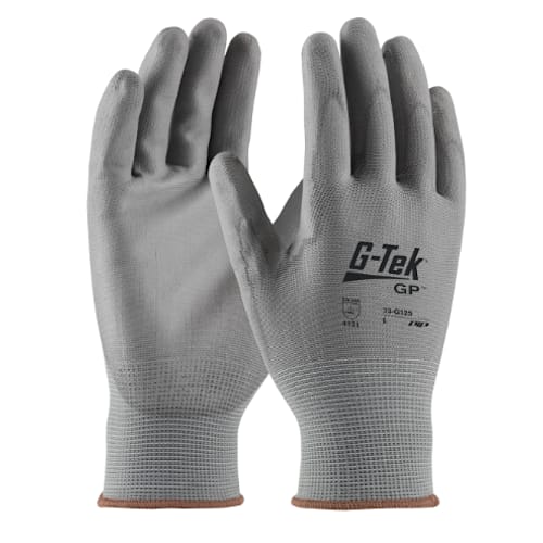 G-Tek NPG, Gray Urethane-Coated Gloves