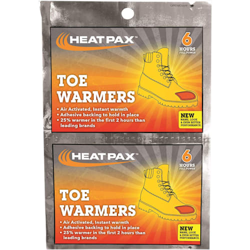 Hot Rod Toe Warmers, Heat Within 30 Minutes