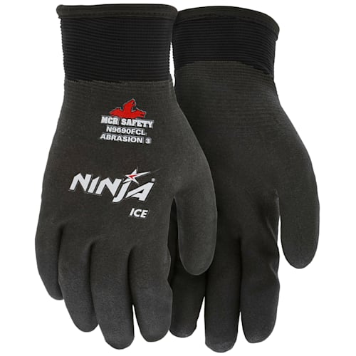 Memphis Ninja Ice Gloves - HPT Fully Coated for Cold Weather