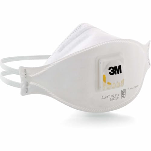 N95 Mask, Aura™ Particulate Respirator with Exhalation Valve