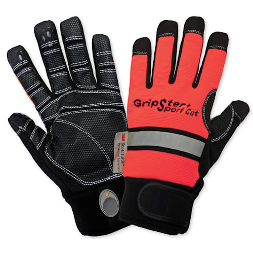 Gripster Cut Resistant High-Visibility Mechanics Gloves