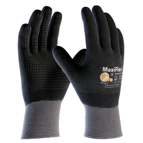 G-Tek® MaxiFlex Plus™ Nitrile-Coated Nylon Gloves