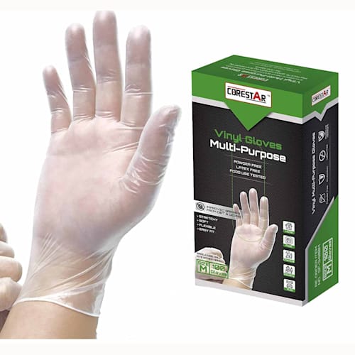 Powder Free Vinyl Disposable Gloves