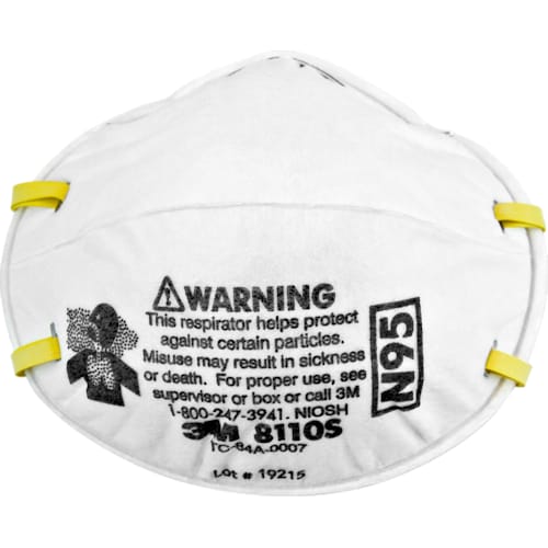 Particulate Respirator 8110S, N95