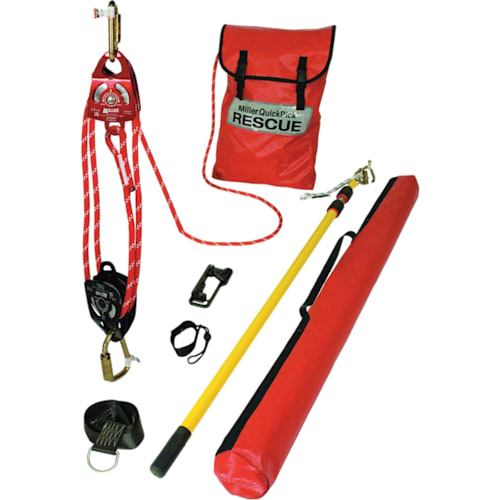 Quickpick Rescue Kit, 100 ft, 310 lb