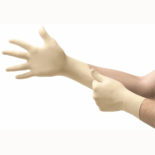 Diamond Grip Latex Exam Gloves