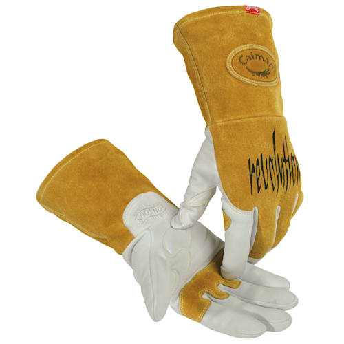 TIG/MIG Welding Gloves, FR Back, Unlined Palm