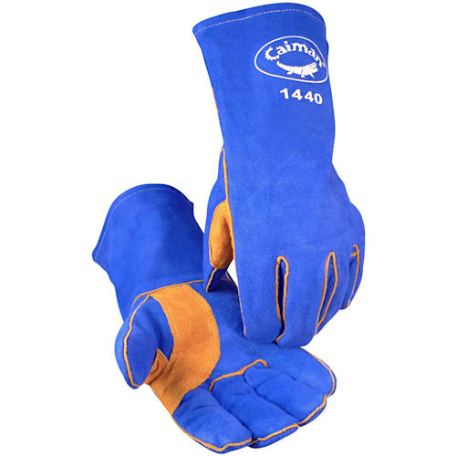 Stick Welding Gloves, Split Cowhide