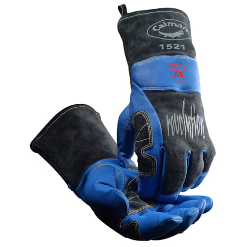 Premium Goatskin Welding Gloves, ANSI Cut Level A5