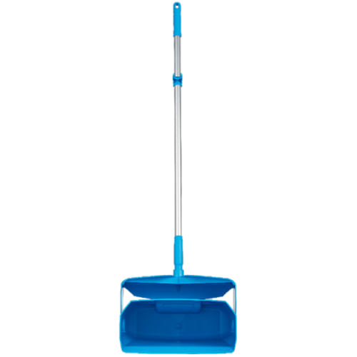 Blue Dust Pan with Broom