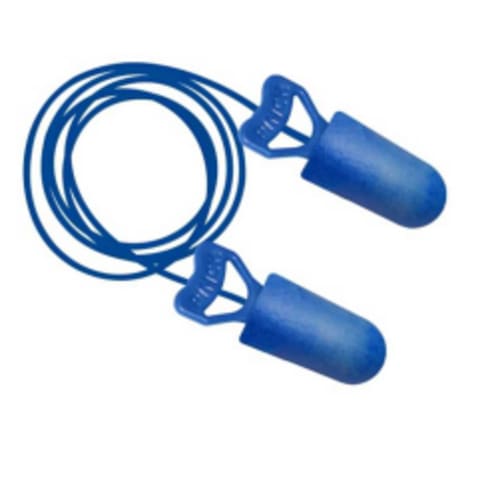 Metal Detectable BioSoft Pinchfit Earplugs, Corded