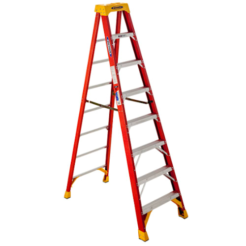 8 Ft. Fiberglass Step Ladder