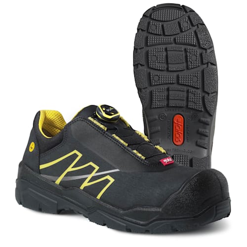 Low-Cut Safety Shoes with Extra Wide Fit