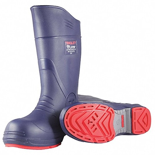 Flite Polymer Boot, Chemical Resistant Blue