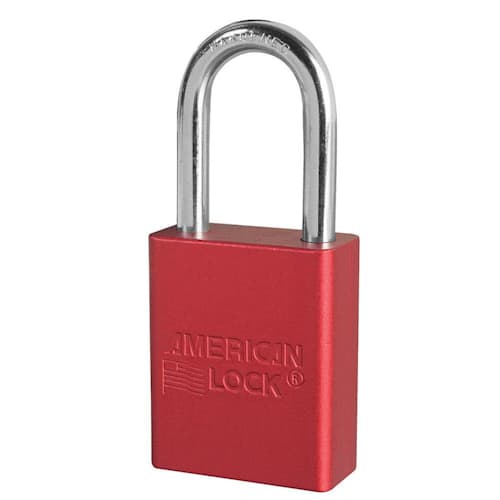 Padlock, Red