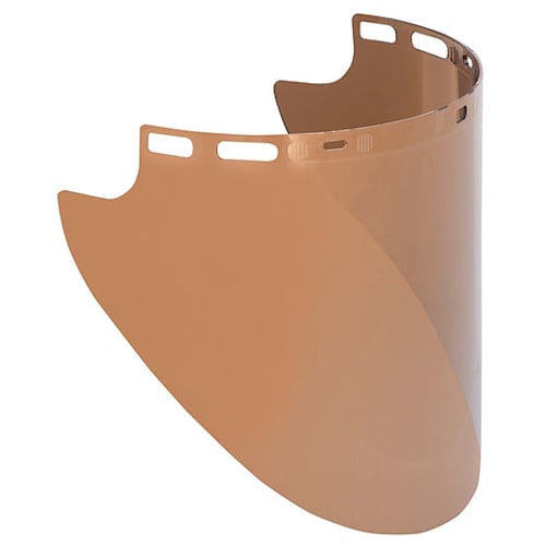 Polycarbonate Face Shield, Gold Coating