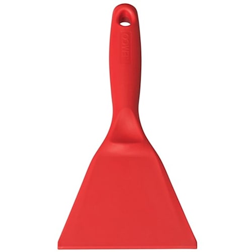 SCRAPER,RED W/HANDLE