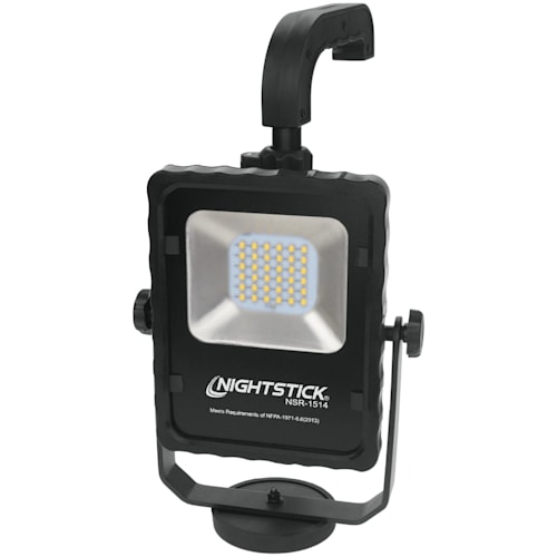 AREA LIGHT, RECHARGEABLE LED, WITH TRIPOD AND CASE