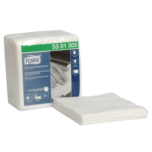 Tork Heavy-Duty Cleaning Cloth, Quarter Fold