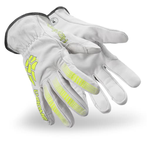 Chrome Series® 4081 - A Traditional Leather Driver In Fit and Feel, Featuring a SuperFabric® Brand Material Interior Liner in the Palm only, a SlipFit® Cuff, and a Goatskin Leather for Increased Comfort, Dexterity, and Grip.