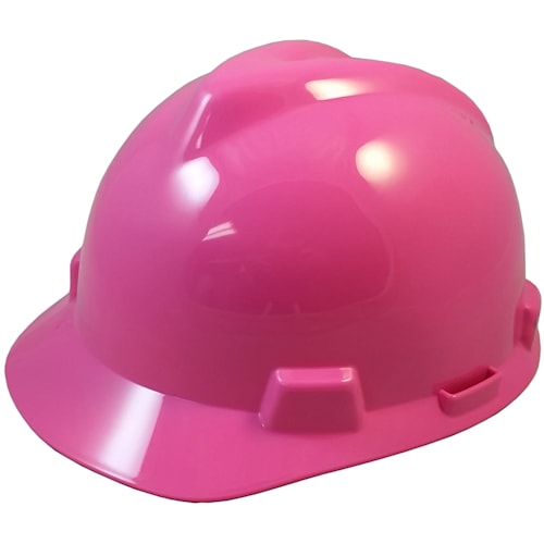 V-Gard® Slotted Cap, Hot Pink, w/Fas-Trac III Suspension