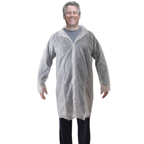 STADIS™ Blue Polypropylene Lab Coats