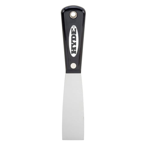 Flexible Black & Silver, Putty Knife, 1-1/4"