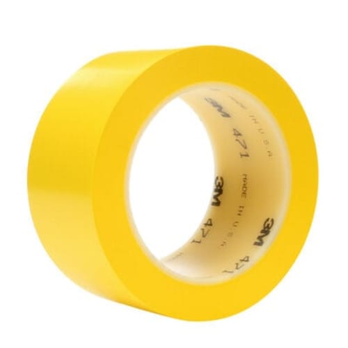 Yellow Vinyl Tape 471, 2 in x 36 yd