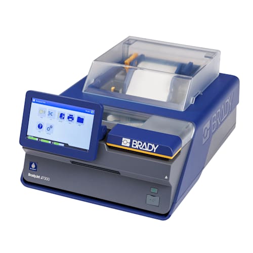 J7300 Industrial Inkjet Color Label Printer with Safety and Facility ID Software