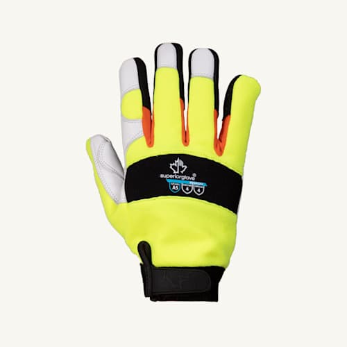 Clutch Gear® Hi-Viz Mechanics Gloves