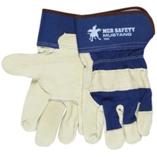 MCR Safety 1925L Mustang Premium Grain Pigskin Leather Palm